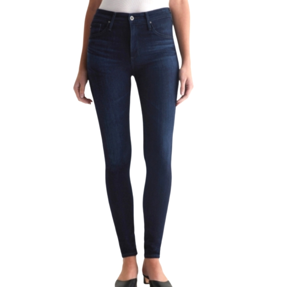 AG Adriano Goldschmied Women's Skinny Jeans - Dark Blue